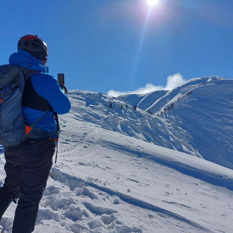 【雪山登山入門】雪の荒島岳